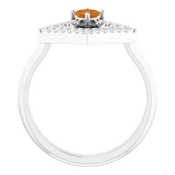 Accented Geometric Ring Image 2 Holly's Jewelry Mountain Home, AR