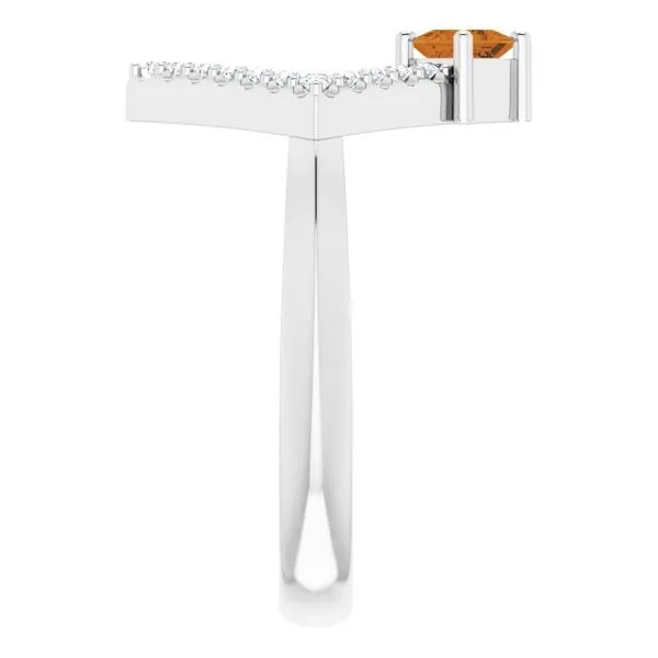 Accented Geometric Ring Image 4 Holly's Jewelry Mountain Home, AR