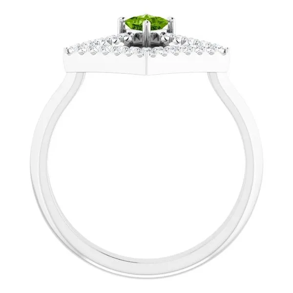 Accented Geometric Ring Image 2 Milan's Jewelry Inc Sarasota, FL