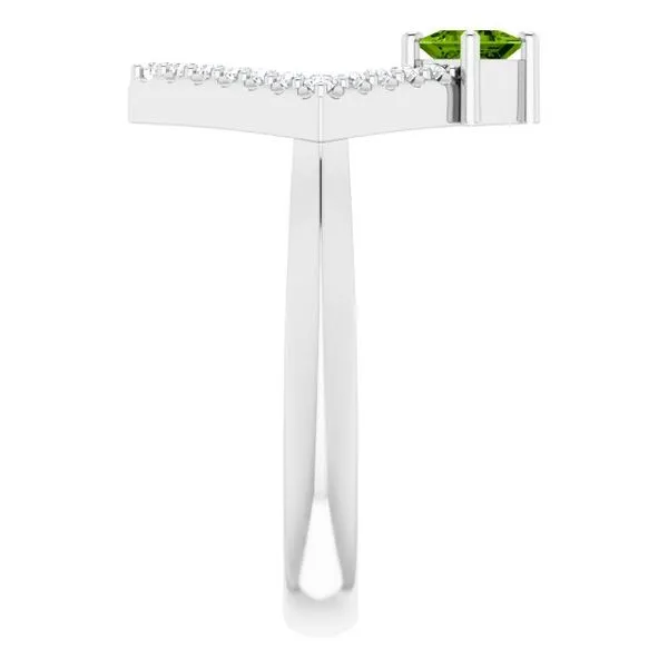 Accented Geometric Ring Image 4 Milan's Jewelry Inc Sarasota, FL