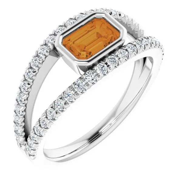 Bezel-Set Accented Ring Gysbers Jewelry Waupun, WI