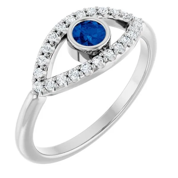 Accented Evil Eye Ring Henry B. Ball Jewelers Canton, OH