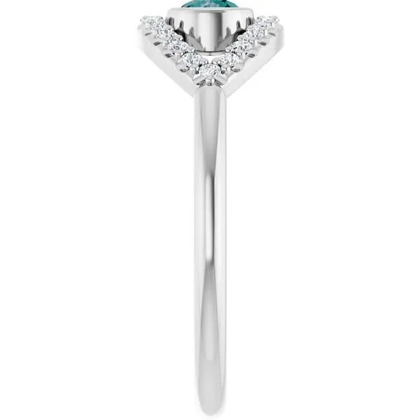 Accented Evil Eye Ring Image 4 Cherry Street Jewelers Tulsa, OK