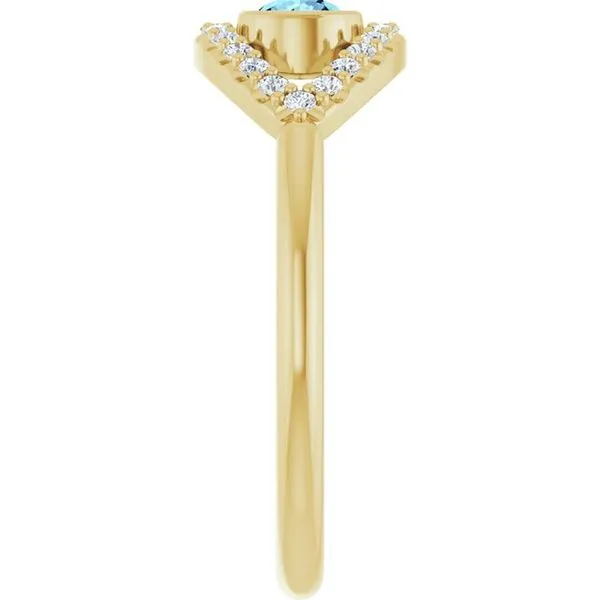 Accented Evil Eye Ring Image 4 Cherry Street Jewelers Tulsa, OK