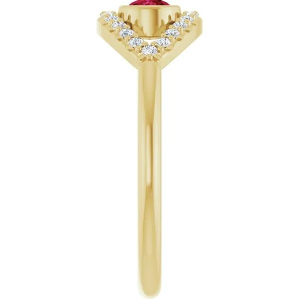 Accented Evil Eye Ring Image 4 Cherry Street Jewelers Tulsa, OK