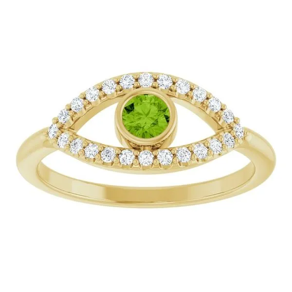 Accented Evil Eye Ring Image 3 Holly's Jewelry Mountain Home, AR