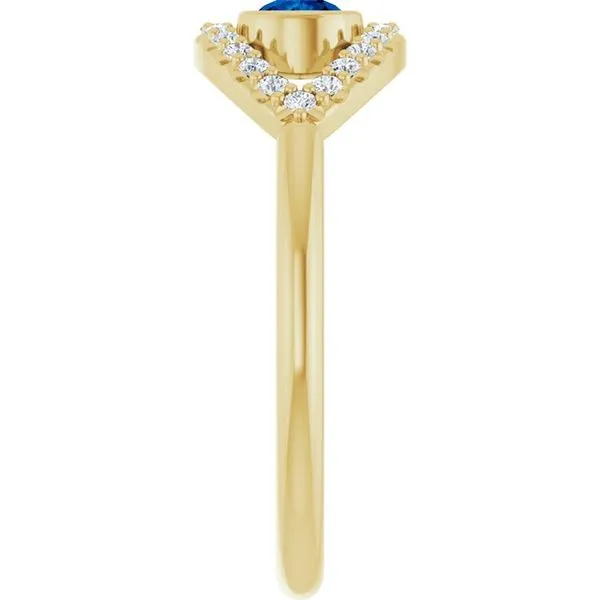 Accented Evil Eye Ring Image 4 Cherry Street Jewelers Tulsa, OK