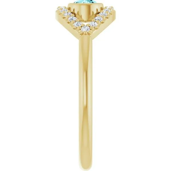 Accented Evil Eye Ring Image 4 Cherry Street Jewelers Tulsa, OK