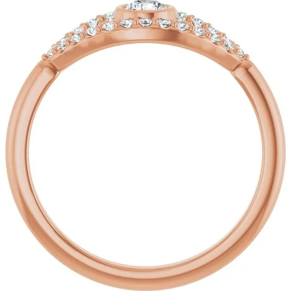 Accented Evil Eye Ring Image 2 Cherry Street Jewelers Tulsa, OK