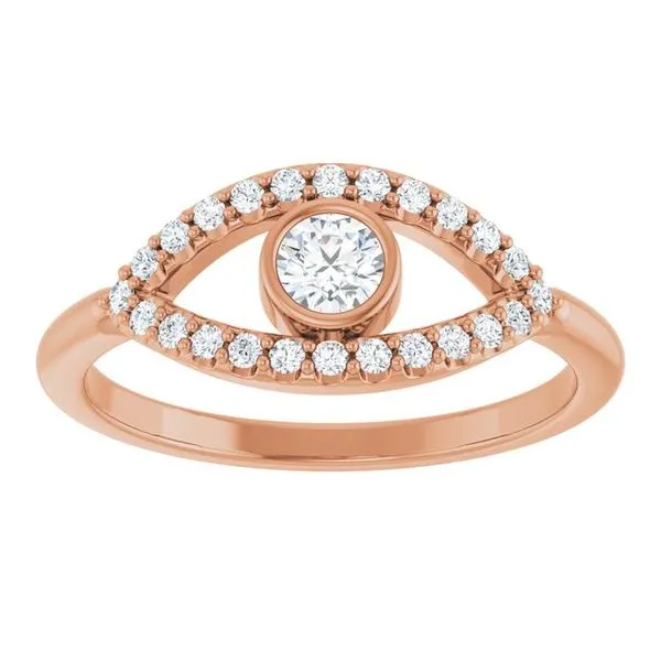 Accented Evil Eye Ring Image 3 Cherry Street Jewelers Tulsa, OK