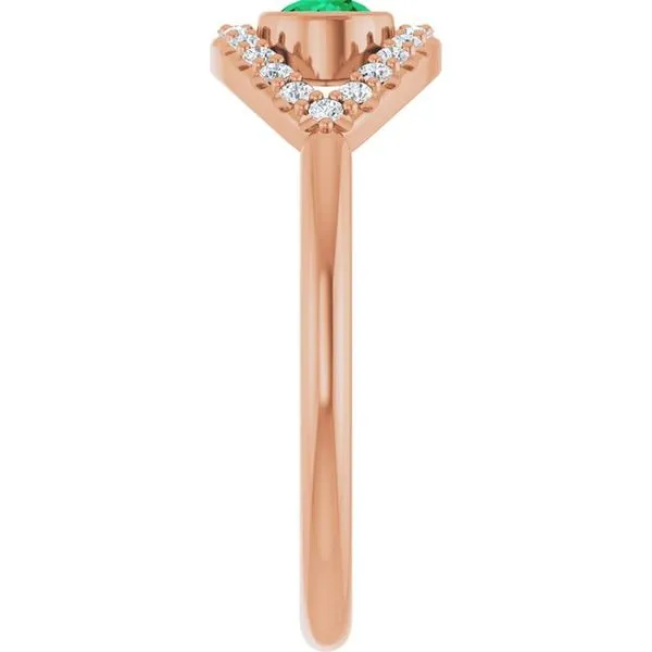 Accented Evil Eye Ring Image 4 Long Jewelers Chesapeake, VA