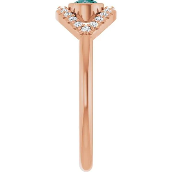 Accented Evil Eye Ring Image 4 Henry B. Ball Jewelers Canton, OH