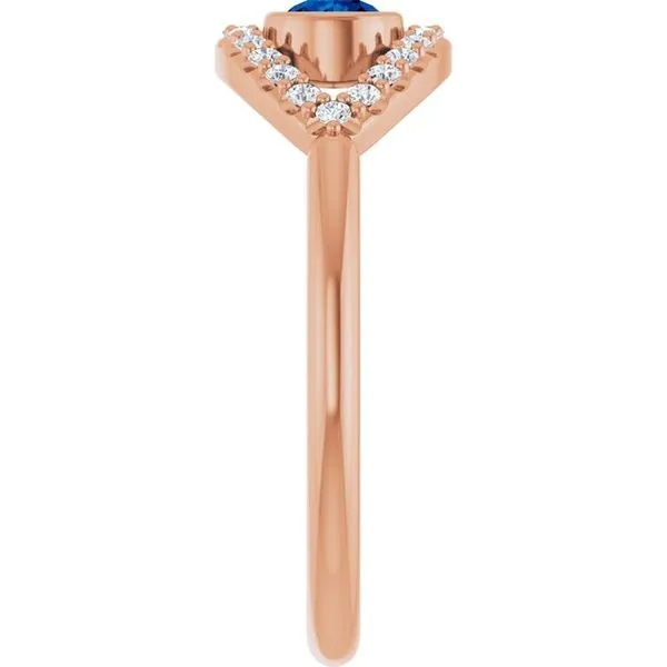 Accented Evil Eye Ring Image 4 Henry B. Ball Jewelers Canton, OH