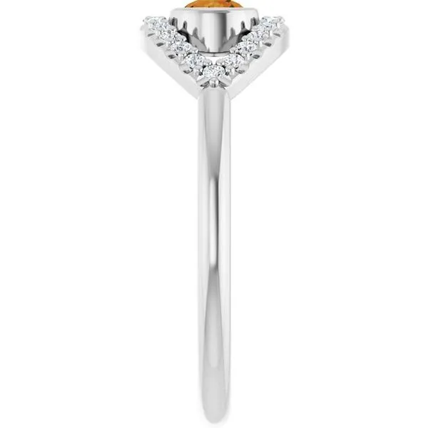 Accented Evil Eye Ring Image 4 Diny's Jewelers Middleton, WI