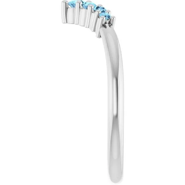 Graduated V Ring Image 4 Cherry Street Jewelers Tulsa, OK