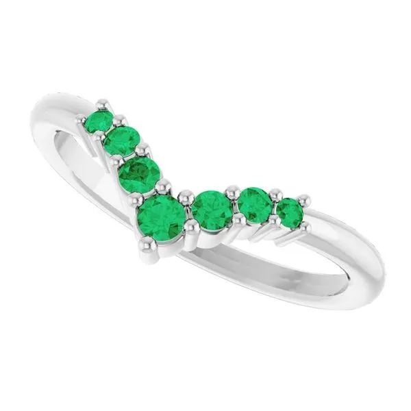 Graduated V Ring Image 5 CMS Fine Jewelers Wooster, OH