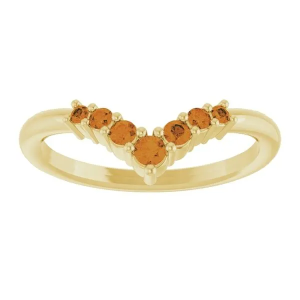 Graduated V Ring Image 3 Smith Jewelers Franklin, VA