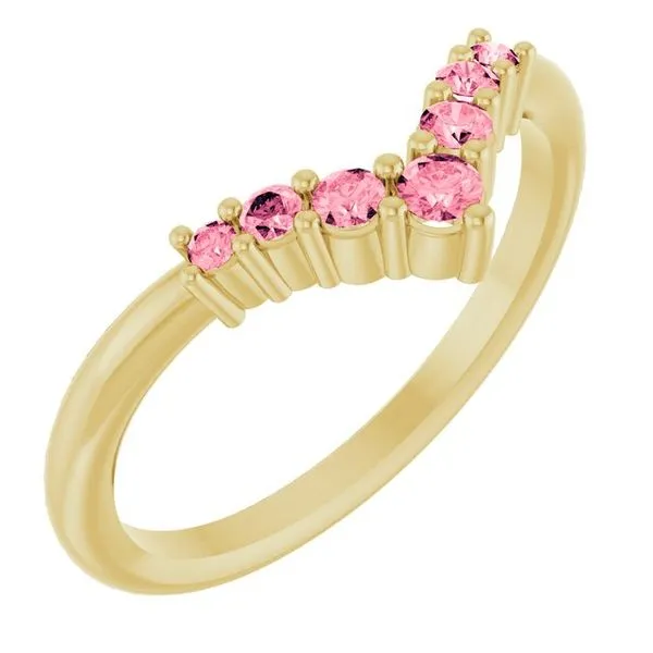 Graduated V Ring Mendham Jewelers Mendham, NJ