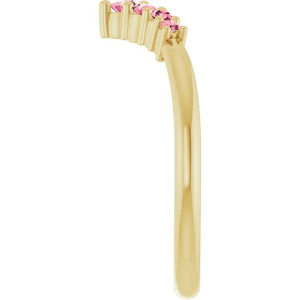 Graduated V Ring Image 4 Henry B. Ball Jewelers Canton, OH