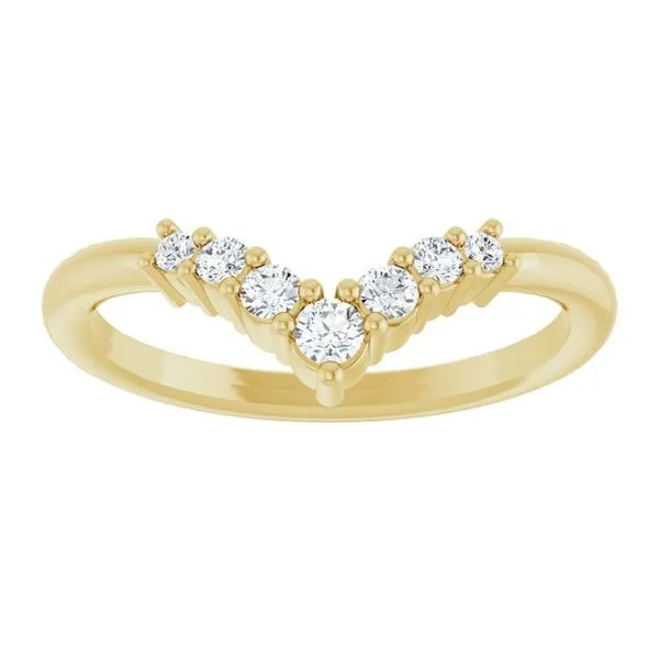 Graduated V Ring Image 3 Milan's Jewelry Inc Sarasota, FL