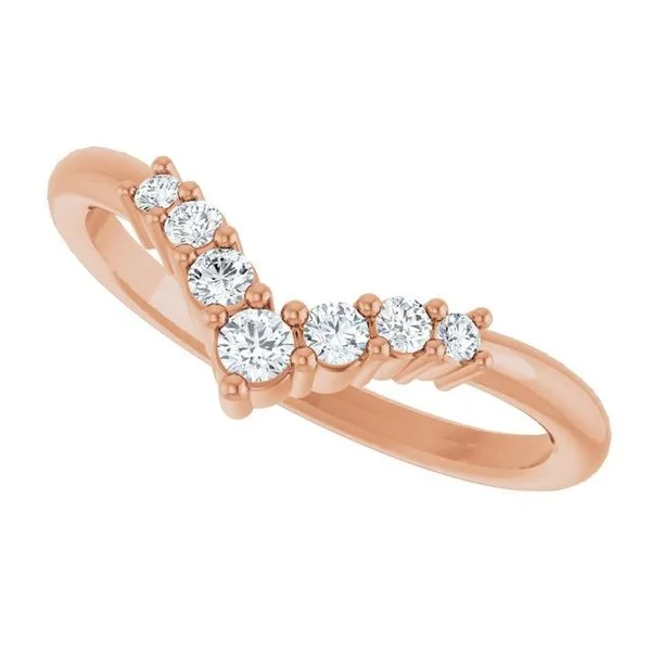 Graduated V Ring Image 5 Cherry Street Jewelers Tulsa, OK