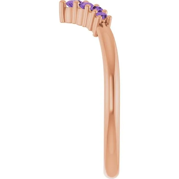 Graduated V Ring Image 4 D'Errico Jewelry Scarsdale, NY