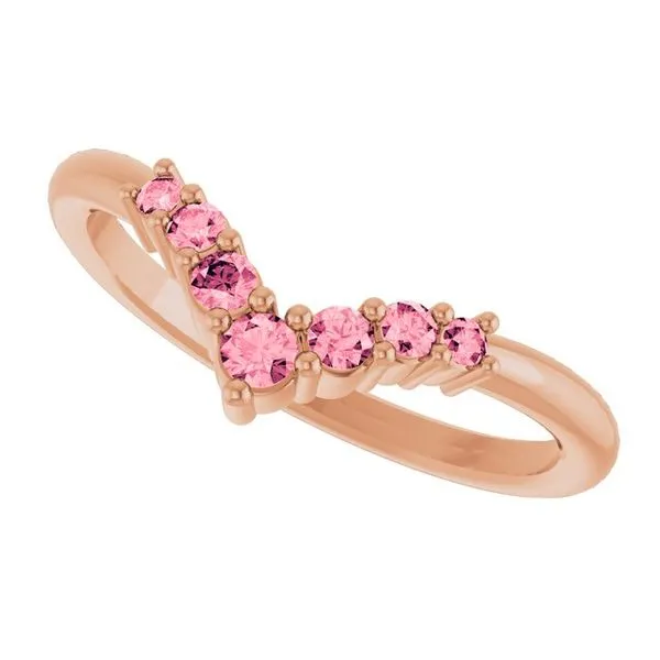 Graduated V Ring Image 5 Cherry Street Jewelers Tulsa, OK