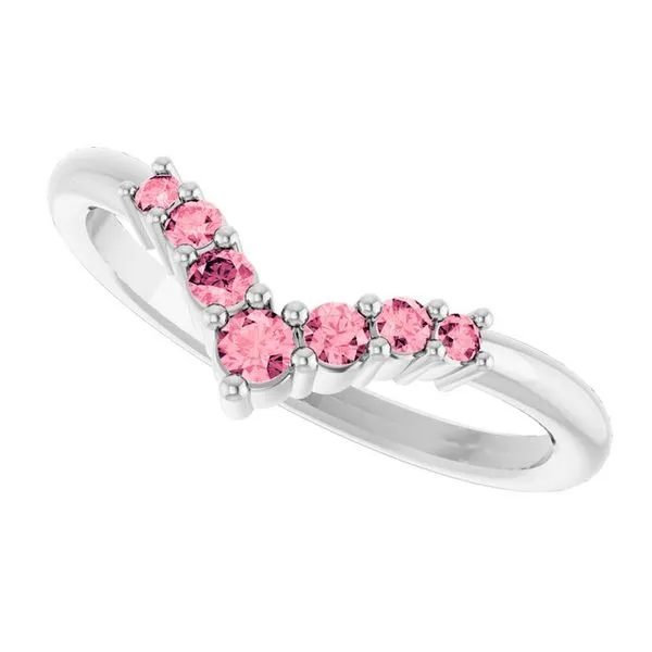 Graduated V Ring Image 5 D'Errico Jewelry Scarsdale, NY