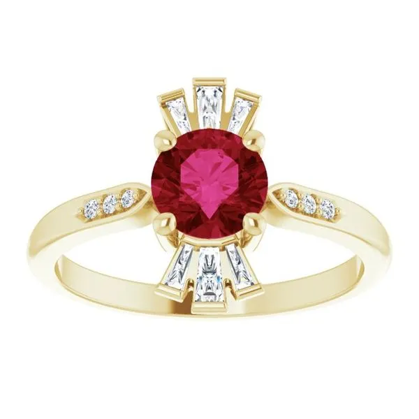 Accented Ring Image 3 Henry B. Ball Jewelers Canton, OH