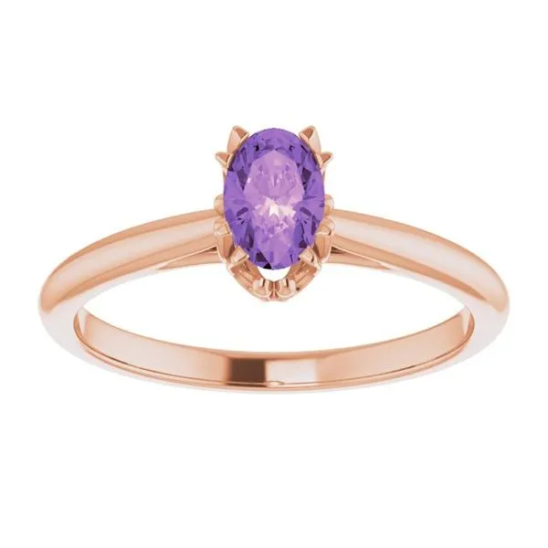 Solitaire Ring Image 3 John E. Koller Jewelry Designs owasso, OK