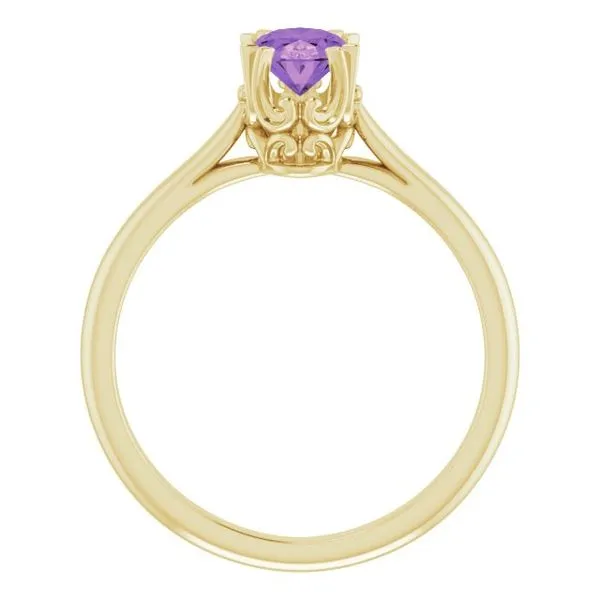 Solitaire Ring Image 2 Hopman Jewelers Elkhart, IN