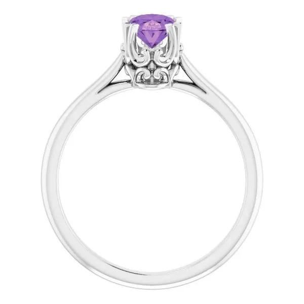 Solitaire Ring Image 2 Hart's Jewelers Grants Pass, OR