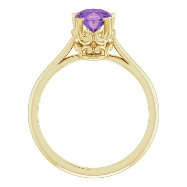 Solitaire Ring Image 2 Cherry Street Jewelers Tulsa, OK