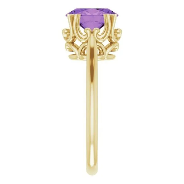 Solitaire Ring Image 4 Hart's Jewelers Grants Pass, OR