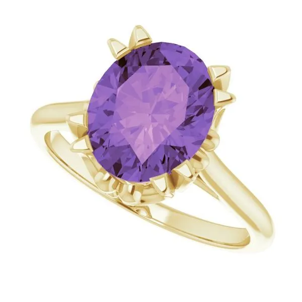 Solitaire Ring Image 5 Milan's Jewelry Inc Sarasota, FL