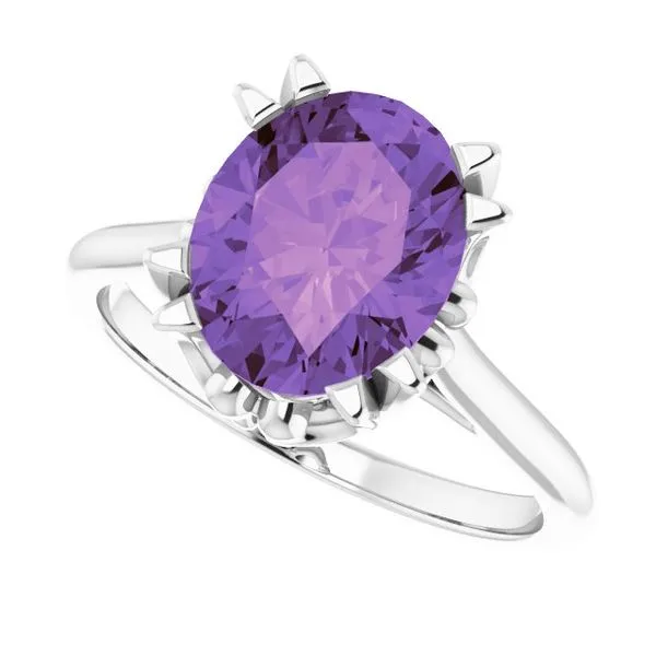 Solitaire Ring Image 5 Milan's Jewelry Inc Sarasota, FL