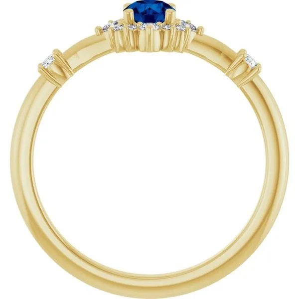 Halo-Style Ring Image 2 Hopman Jewelers Elkhart, IN