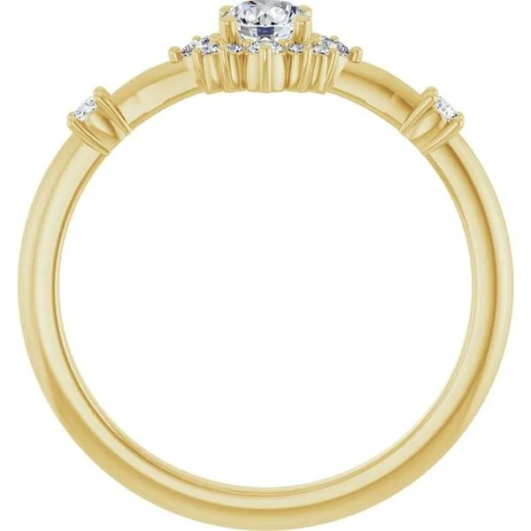 Halo-Style Ring Image 2 Milan's Jewelry Inc Sarasota, FL