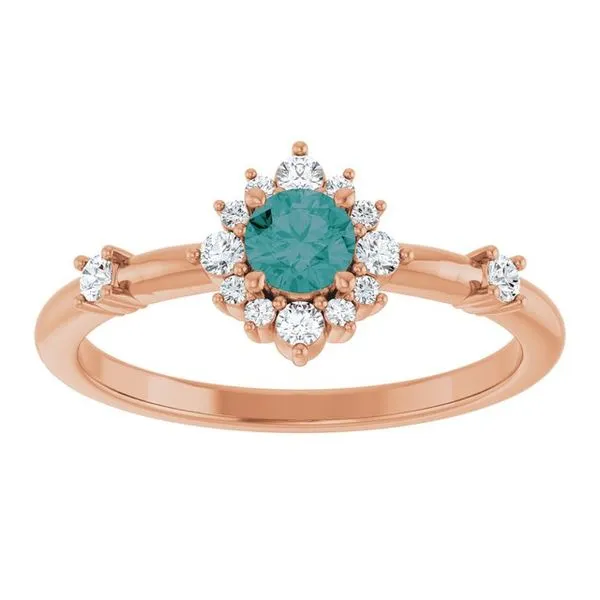 Halo-Style Ring Image 3 Hopman Jewelers Elkhart, IN