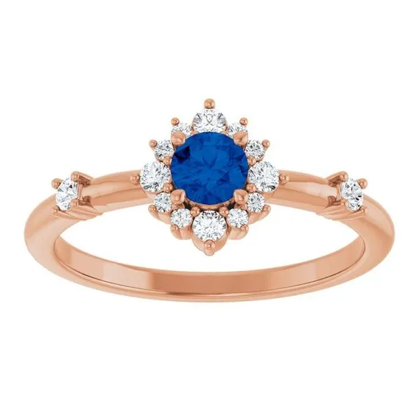 Halo-Style Ring Image 3 Hopman Jewelers Elkhart, IN