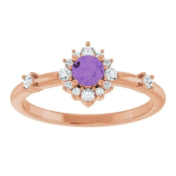 Halo-Style Ring Image 3 Hart's Jewelers Grants Pass, OR