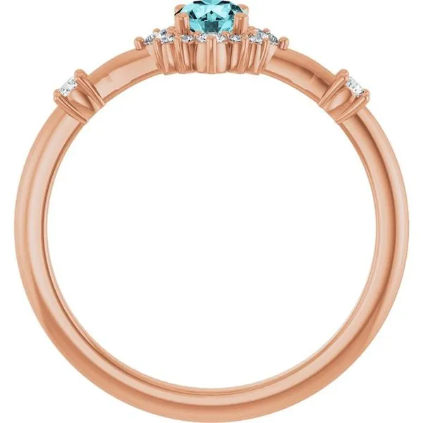 Halo-Style Ring Image 2 Hopman Jewelers Elkhart, IN