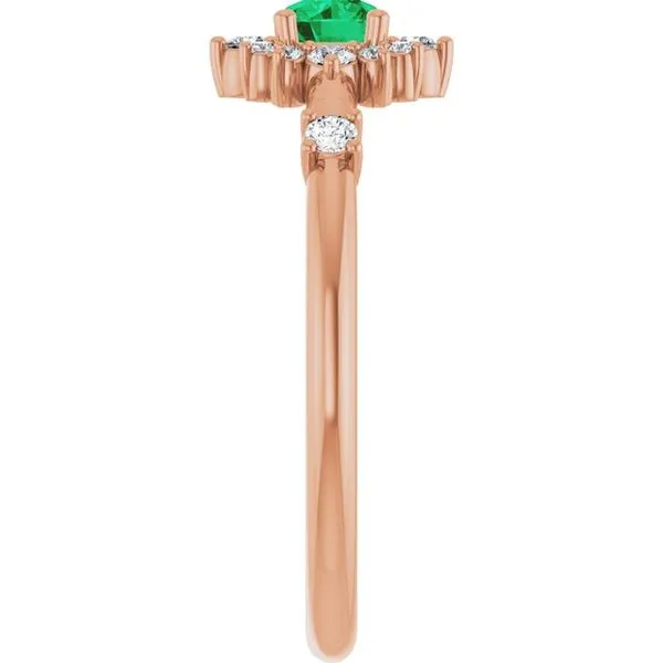 Halo-Style Ring Image 4 Milan's Jewelry Inc Sarasota, FL