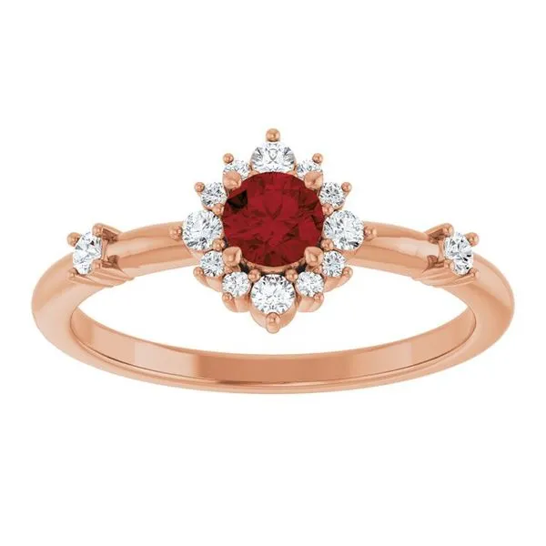 Halo-Style Ring Image 3 Milan's Jewelry Inc Sarasota, FL