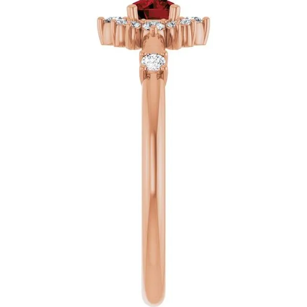 Halo-Style Ring Image 4 Milan's Jewelry Inc Sarasota, FL