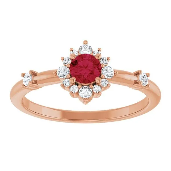 Halo-Style Ring Image 3 Hart's Jewelers Grants Pass, OR