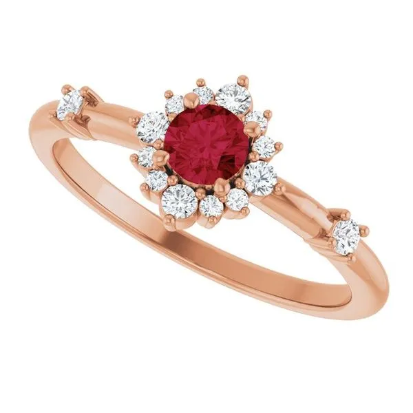 Halo-Style Ring Image 5 Hart's Jewelers Grants Pass, OR