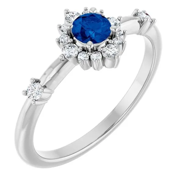 Halo-Style Ring Hart's Jewelers Grants Pass, OR