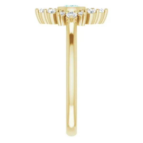 Halo-Style Ring Image 4 Milan's Jewelry Inc Sarasota, FL