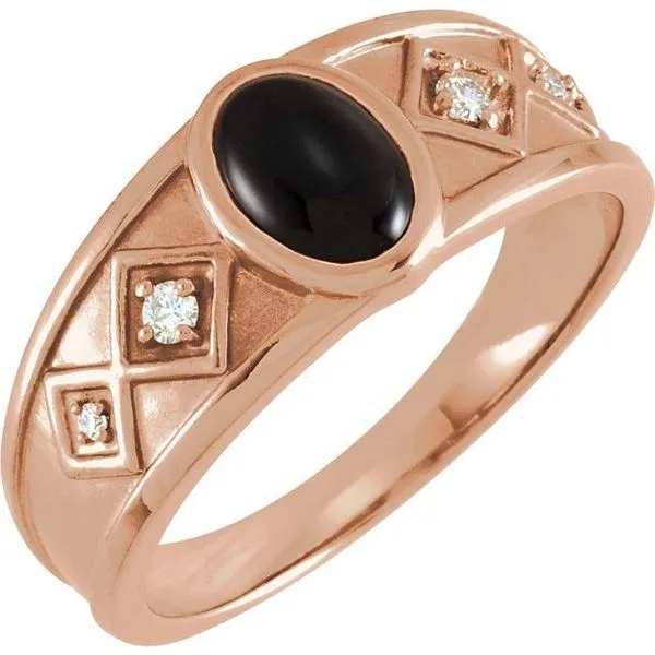 Bezel-Set Cabochon Ring Hart's Jewelers Grants Pass, OR